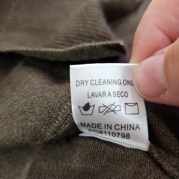 Pink Clover Olive Green Open Front Cardigan New With Tags Women's Size S - Picture 15 of 15